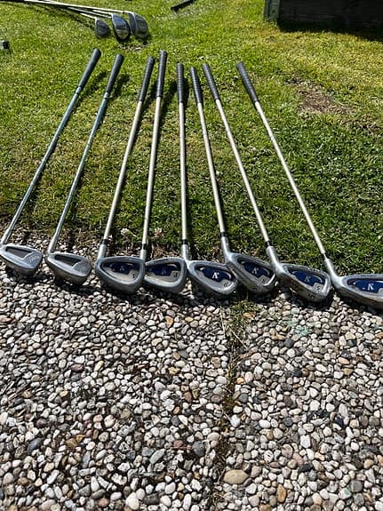 Golfset med bag