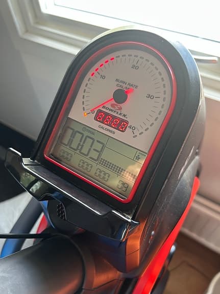 Bowflex Max Trainer M3 crosstrainer svart/röd