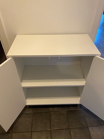 Vit Eket skåp från Ikea