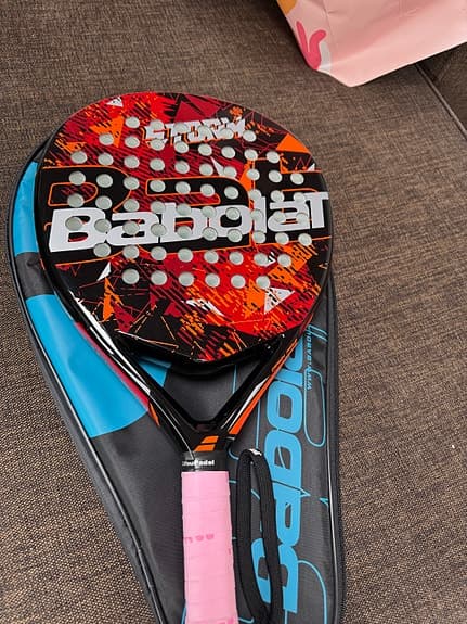 Adidas Adipower Lite & Babolat padelrack