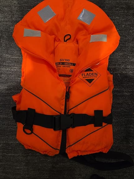 Fladen SV300 flytväst orange