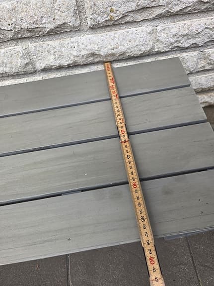 Ute bänk/sittplats