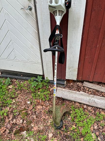 Röjsåg med sele