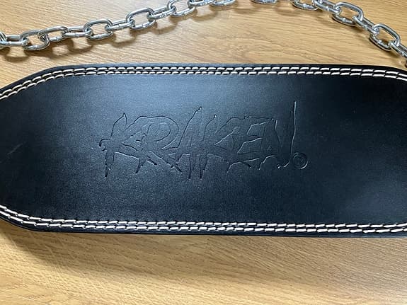 Dipsbälte i Läder från Krakensport