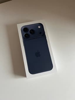 iPhone 17 Pro 256GB Blå Helt Ny