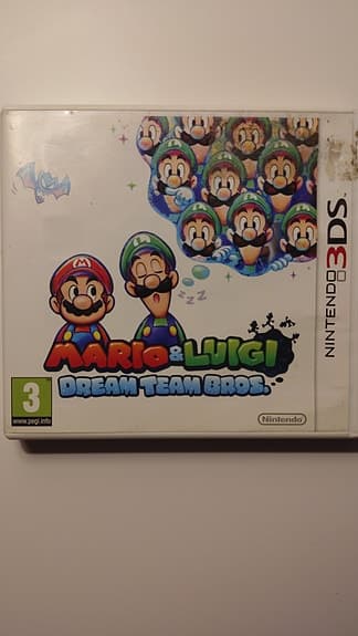 Mario and Luigi Dream team Bros, original, Collector's item