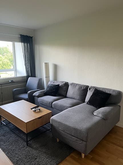 Soffa och fåtölj från Jysk