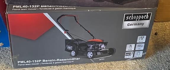 Einhell bensindriven snöslunga