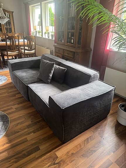 Soffa i velour