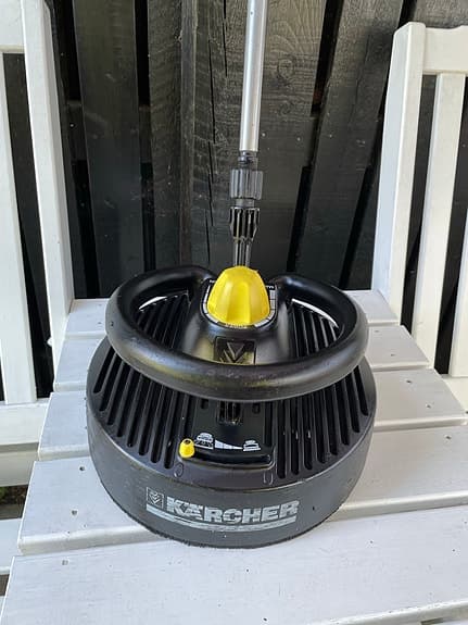 Kärcher terrassborste / ytrengörare till högtryckstvätt