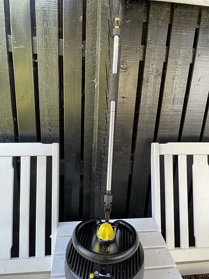 Kärcher terrassborste / ytrengörare till högtryckstvätt