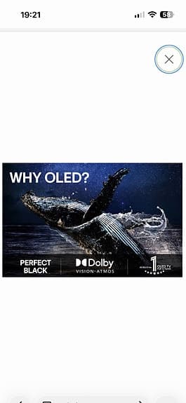 Ny. LG 65" OLED65G5 evo AI 4K Smart TV