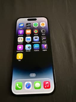 Apple iPhone 14 Pro 256 GB svart