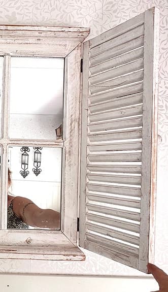 Spegel shabby chic