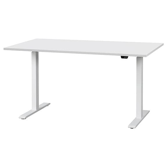 Ikea Bekant skrivbord svart höj- och sänkbart (Svart)