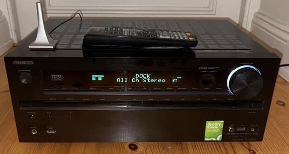 Onkyo TX-NR609 7.2-kanals nätverksreceiver / hemmabioreceiver / förstärkare