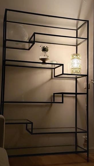 Mio Midtown hylla svart metall