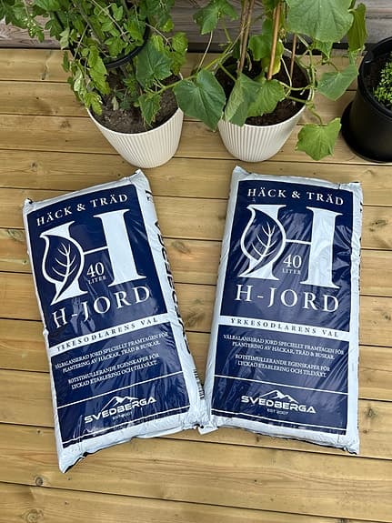 Svedberga H-jord häck & träd 40L