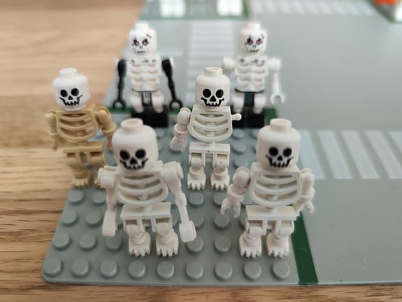 Lego gubbarna 6st
