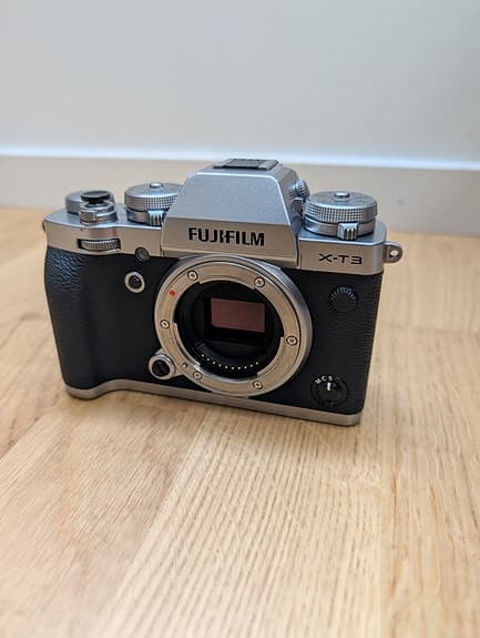 Fujifilm XT-3 Kamerahus, med tillbehör
