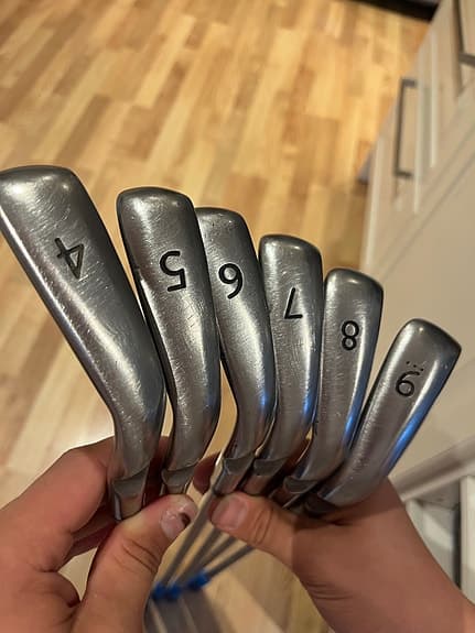 Ping g järnset golfklubbor 4–9