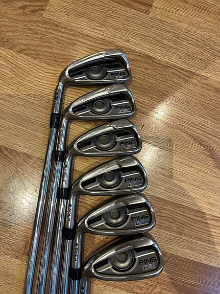 Ping g järnset golfklubbor 4–9