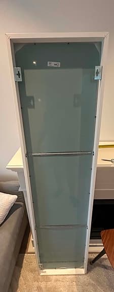 IKEA STAVE spegel helkropp vit 160x40cm