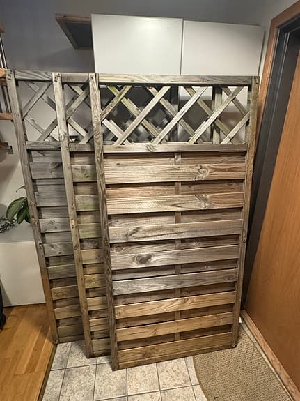 Spaljé till uteplats eller balkong