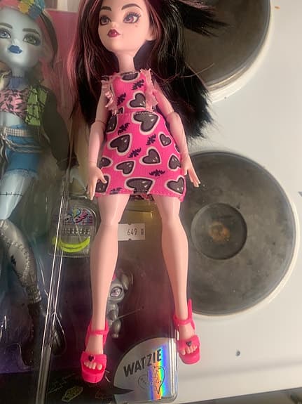 Monster High dockor set med 3 figurer