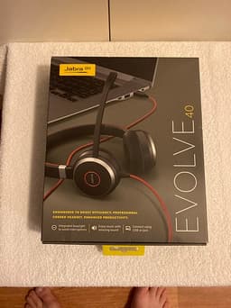 Jabra Evolve 40 headset med mikrofon
