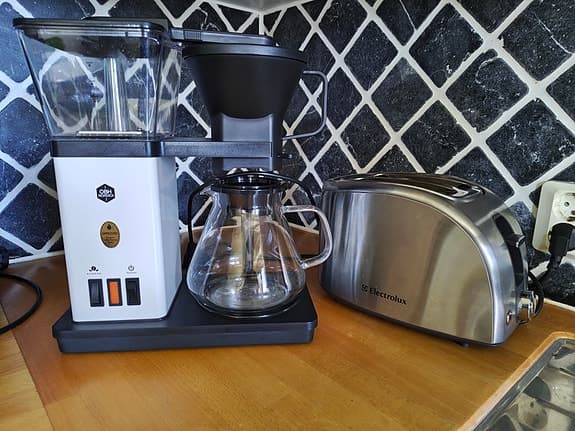 Kaffebryggare och Brödrost