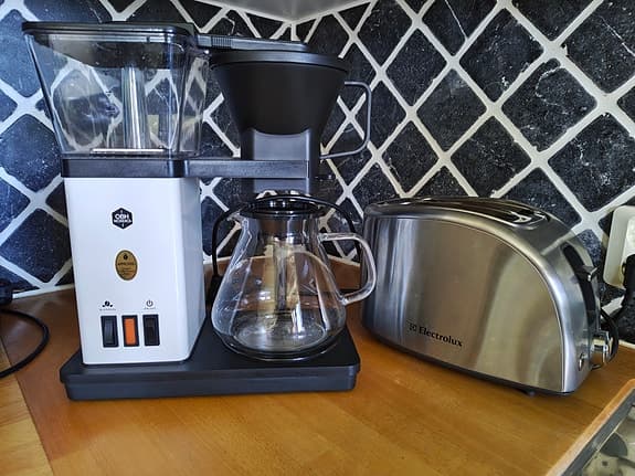 Kaffebryggare och Brödrost