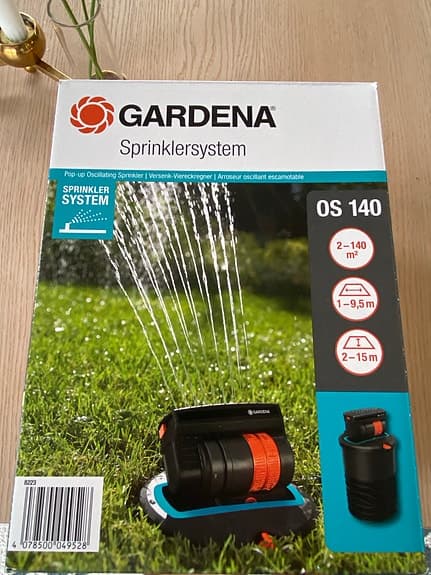 Gardena Pop-up Rektangulärspridare OS 140
