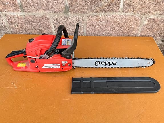 Greppa motorsåg bensin 45cc svärd 45cm (18”)