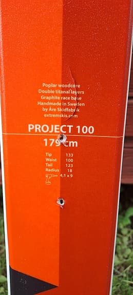 Extrem Project 100 skidor 179 cm