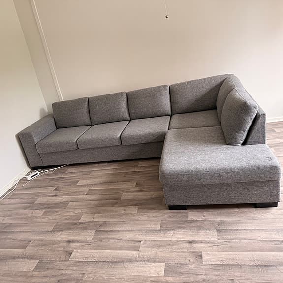 3 sits soffa med divan