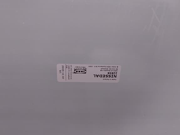 IKEA NISSEDAL spegel 65×150 cm – svart, fint skick