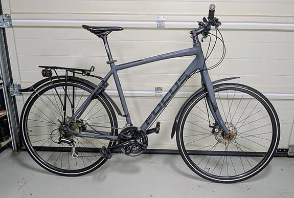 Focus Lost Lagoon hybrid Cykel