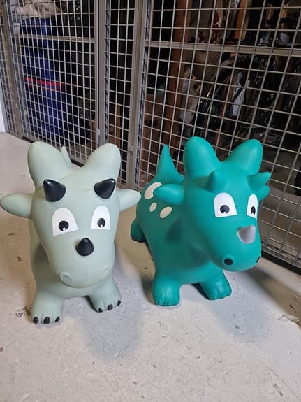 IKEA hoppdjur dinosaurier