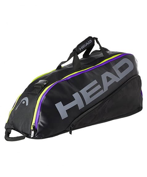 Babolat tennisracket + Head tennisväska svart/blå