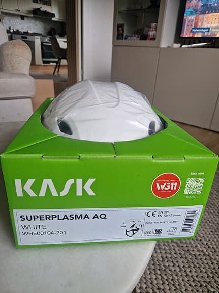Vit Kask skyddshjälm