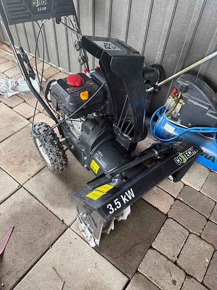 Cotech 3,5 kW snöslunga i fint skick