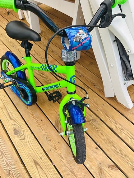 🚲 Barncykel 12 tum – Police Patrol – fint skick
