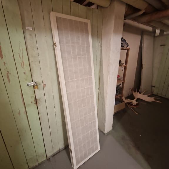 Två skärmväggar / rumsavskiljare
