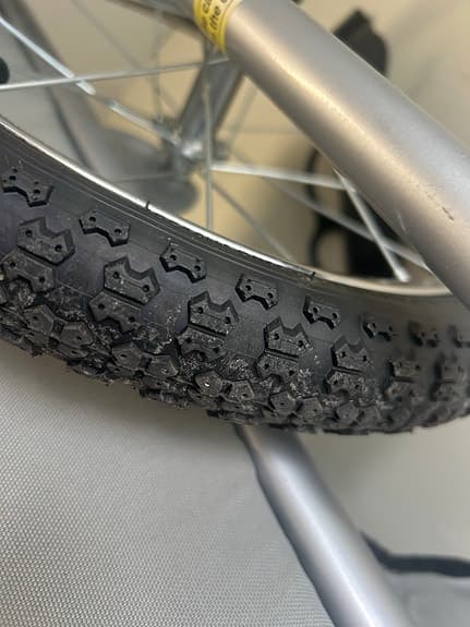 Cykelvagn Trekker för 1 barn grå/svart