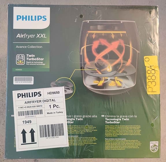Philips Airfryer XXL digital varmluftsfritös