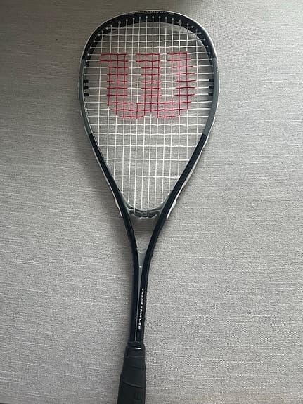 Wilson squashracket svart
