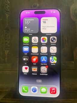 Apple iPhone 14 Pro Max 128 GB svart