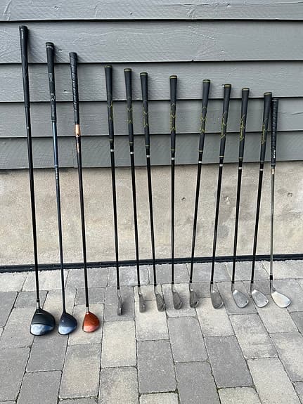 Golfset herre- vänster säljes