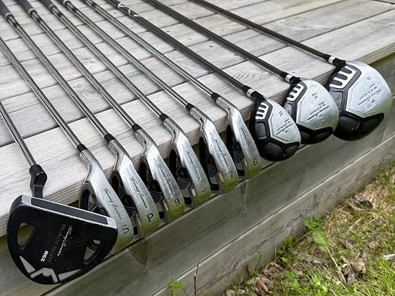 Tommy Armour Black Scot RS2 Golfset – Vänster (LH) – Komplett set med bärbag